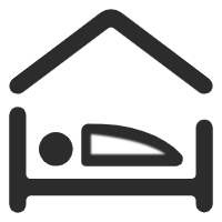 總部提供二人間的宿舍，配置空調(diào)、熱水器、基本家具等