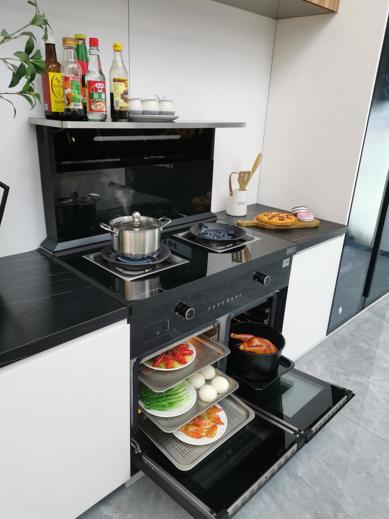 小戶型如何裝修廚房？這款帥豐集成灶，巧妙利用每一寸空間