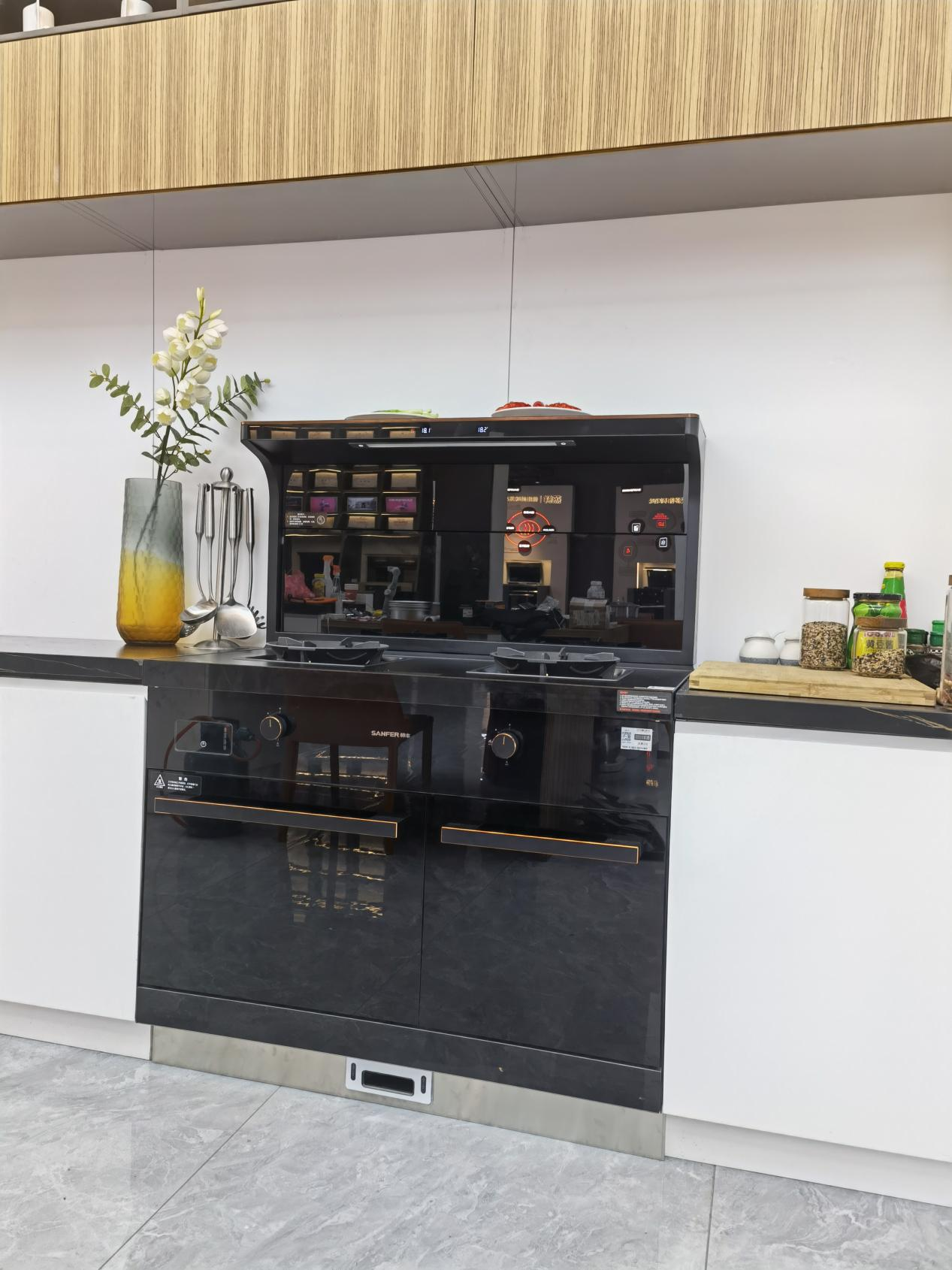 集成灶10大品牌帥豐X1雙子星Max蒸烤同步集成灶，母親節(jié)甄選好物