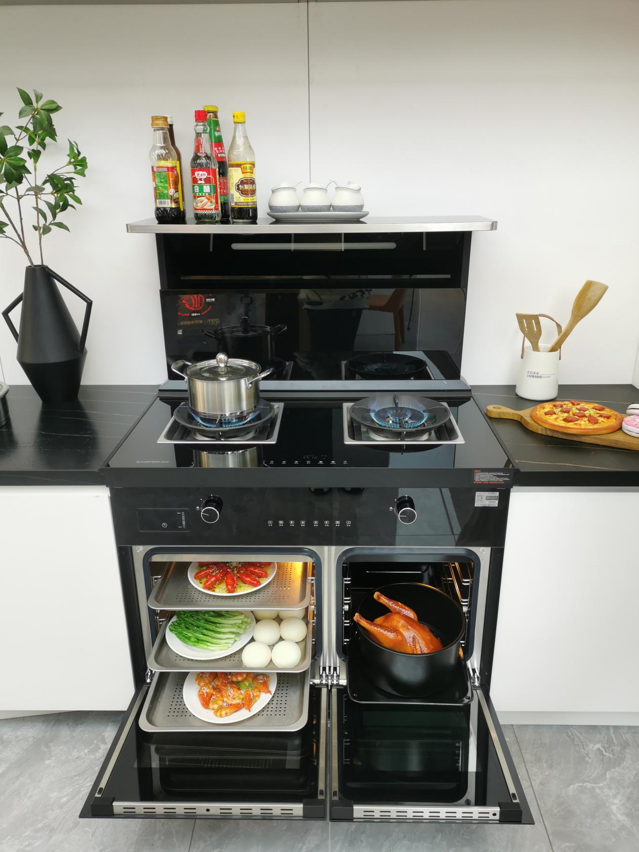 新房開放式廚房裝修，高性價比集成灶10大品牌選購指南“她”來了