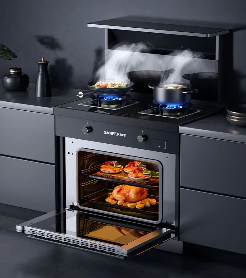 帥豐T1-7B、J2-7B蒸烤合一集成灶煥新來(lái)襲，亮點(diǎn)滿滿，一起來(lái)看！