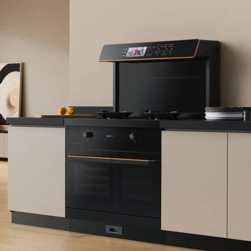 一家六口，三代同堂，帥豐集成灶烹飪愛的味道,傳遞家的溫暖！