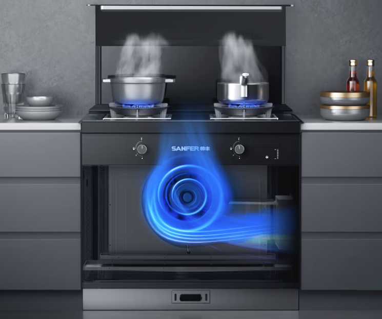 想要告別廚房油煙，只需一招搞定，帥豐電器這款集成灶幫了大忙