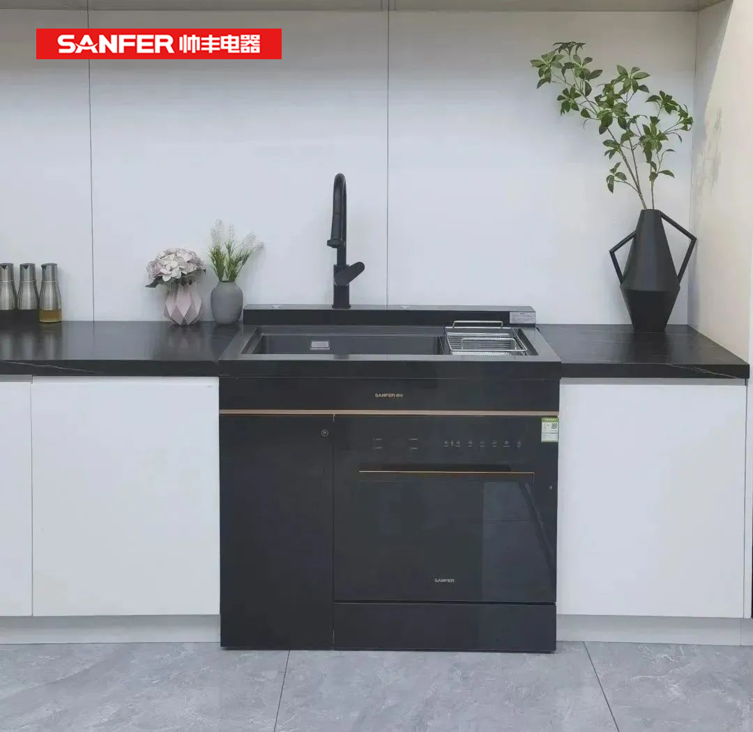 帥豐洗碗機集成水槽，給父母溫暖的陪伴！