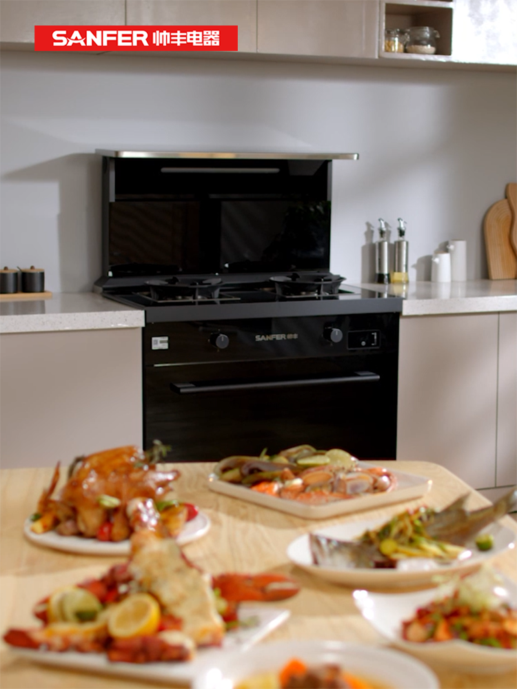 周末宅家看球？集成灶+洗碗機(jī)讓你看球美食兩不誤