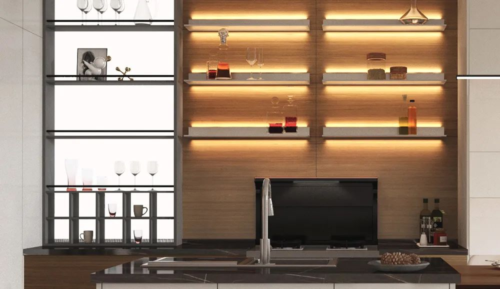 裝修效果圖|櫥柜選得好，讓我懂了什么才叫有效裝修！