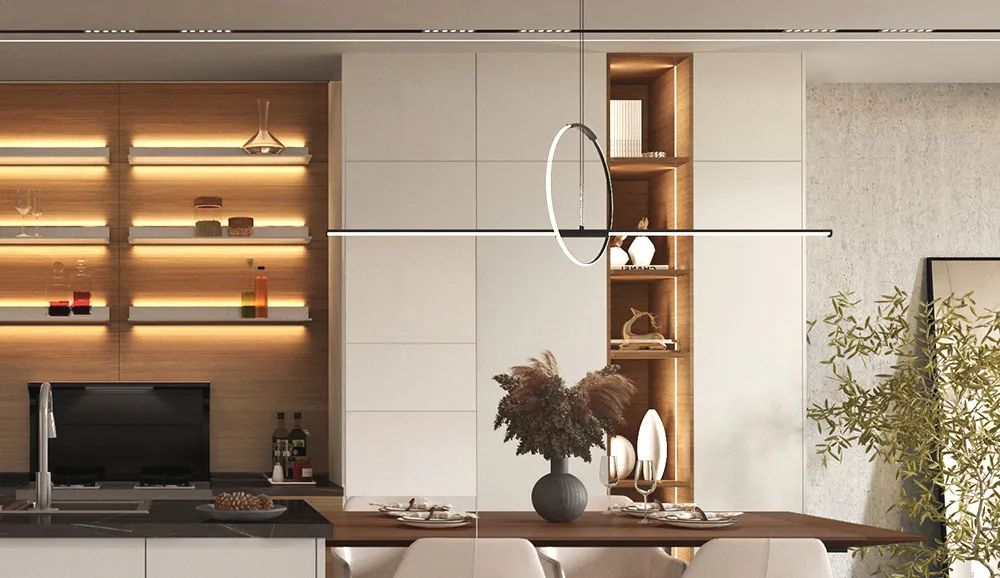 裝修效果圖|櫥柜選得好，讓我懂了什么才叫有效裝修！