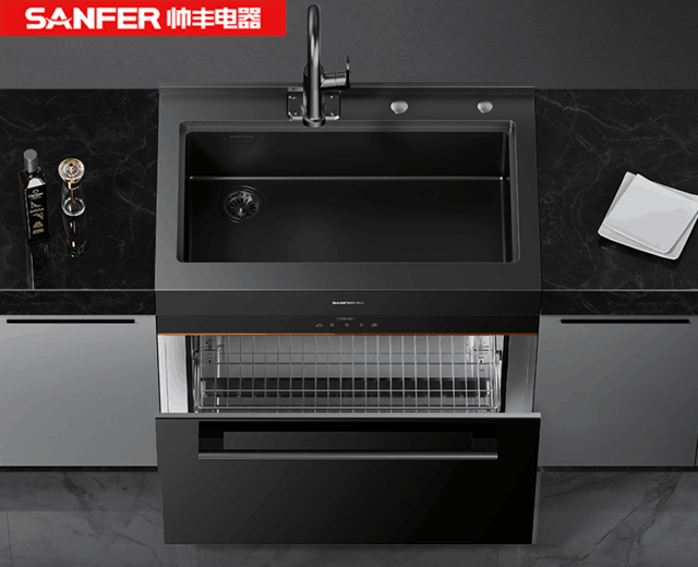 拿什么拯救廚房臟亂差，帥豐集成灶+集成水槽滿足所有需求