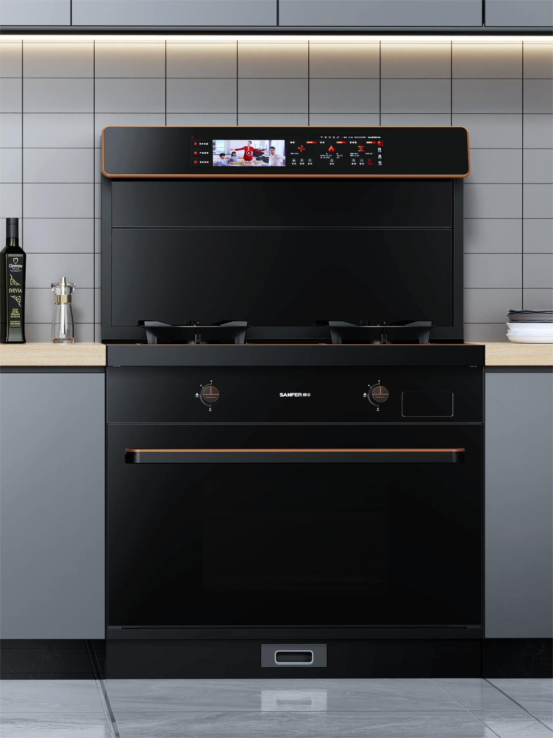 老廚房改造大變樣，帥豐集成灶+洗碗機(jī)集成水槽就是這么神！