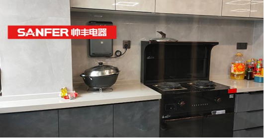 開放式廚房裝修難？集成灶這次可幫了大忙！