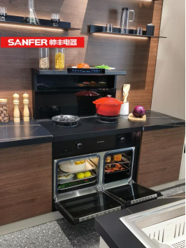 小空間大容量，帥豐TJ3-8B集成灶+JS-W20集成水槽洗碗機(jī)重新定義廚房