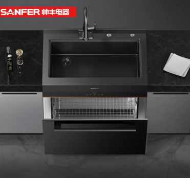 小空間大容量，帥豐TJ3-8B集成灶+JS-W20集成水槽洗碗機(jī)重新定義廚房