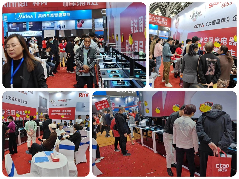 熱熱熱！帥豐集成灶亮相家博會，驚艷全場