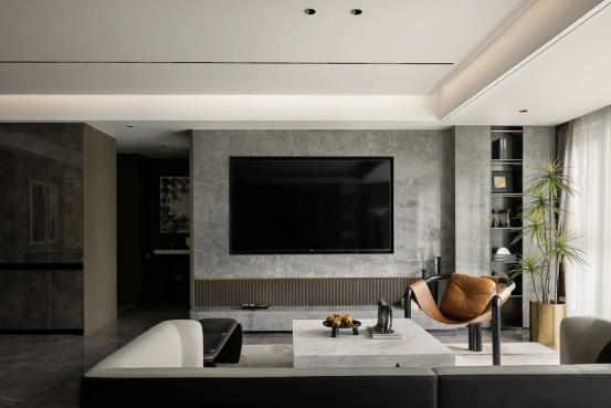 帥豐全屋高定 | 129㎡現(xiàn)代灰色系，盡顯優(yōu)雅高級(jí)品味