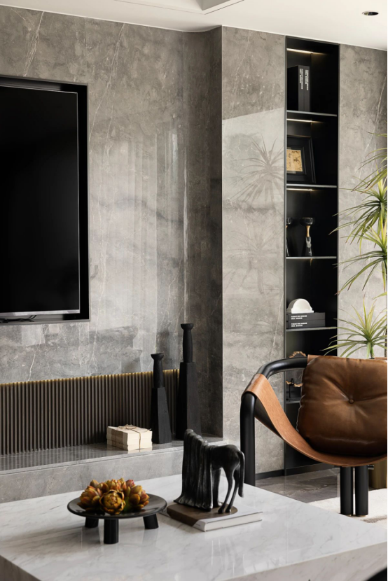 帥豐全屋高定 | 129㎡現(xiàn)代灰色系，盡顯優(yōu)雅高級(jí)品味