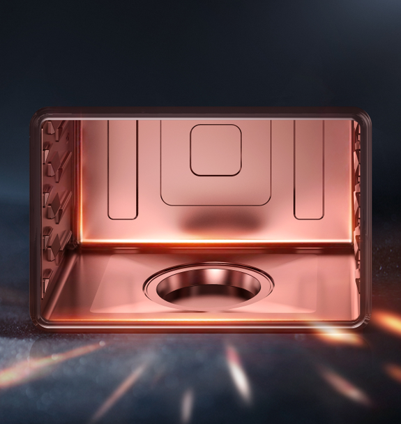 廚房清潔為原來這么簡單，探秘帥豐集成灶納米鈦金黑科技！