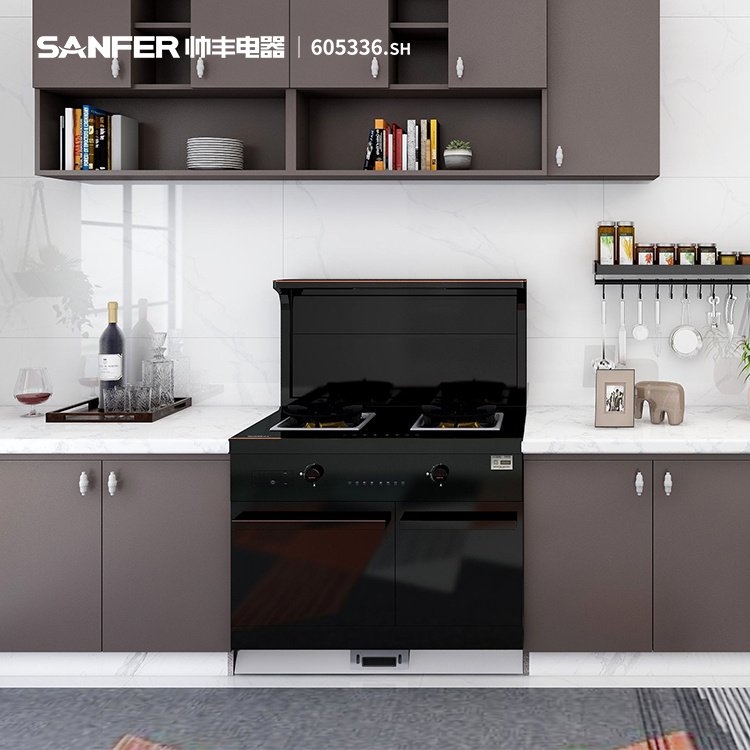 新房開放式廚房裝修，高性價(jià)比集成灶10大品牌選購指南“她”來了