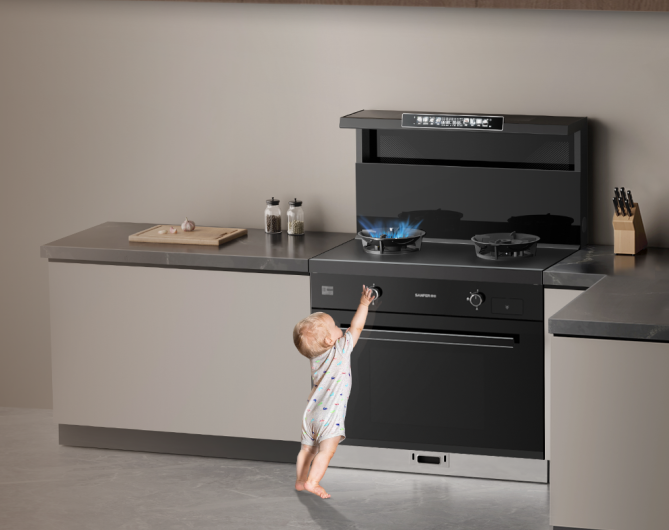 安全感爆棚！你的廚房安全由帥豐集成灶來守護(hù)！