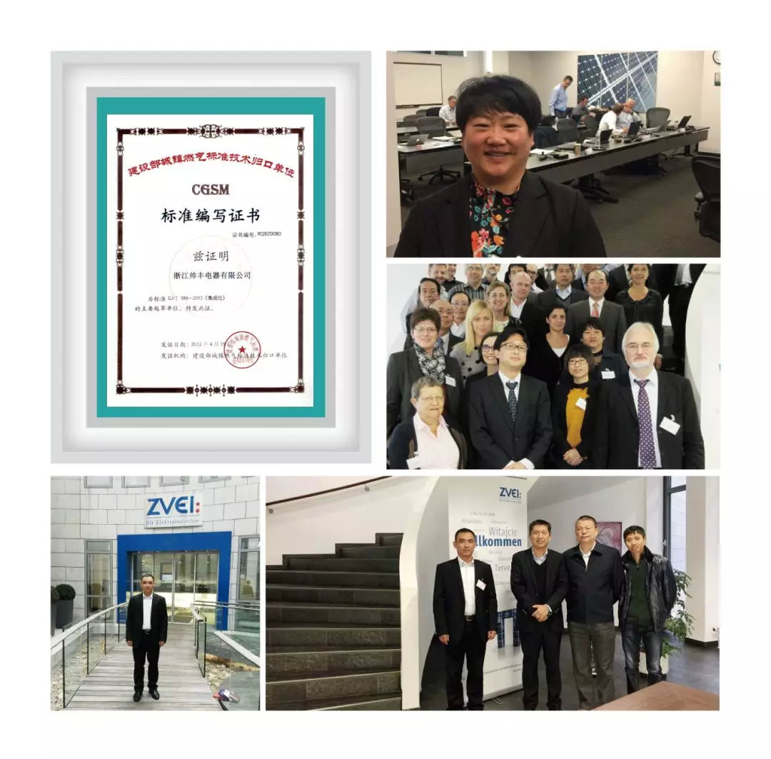 喜報：帥豐入選中國標準化協(xié)會電器電子標準化分會常務理事單位！