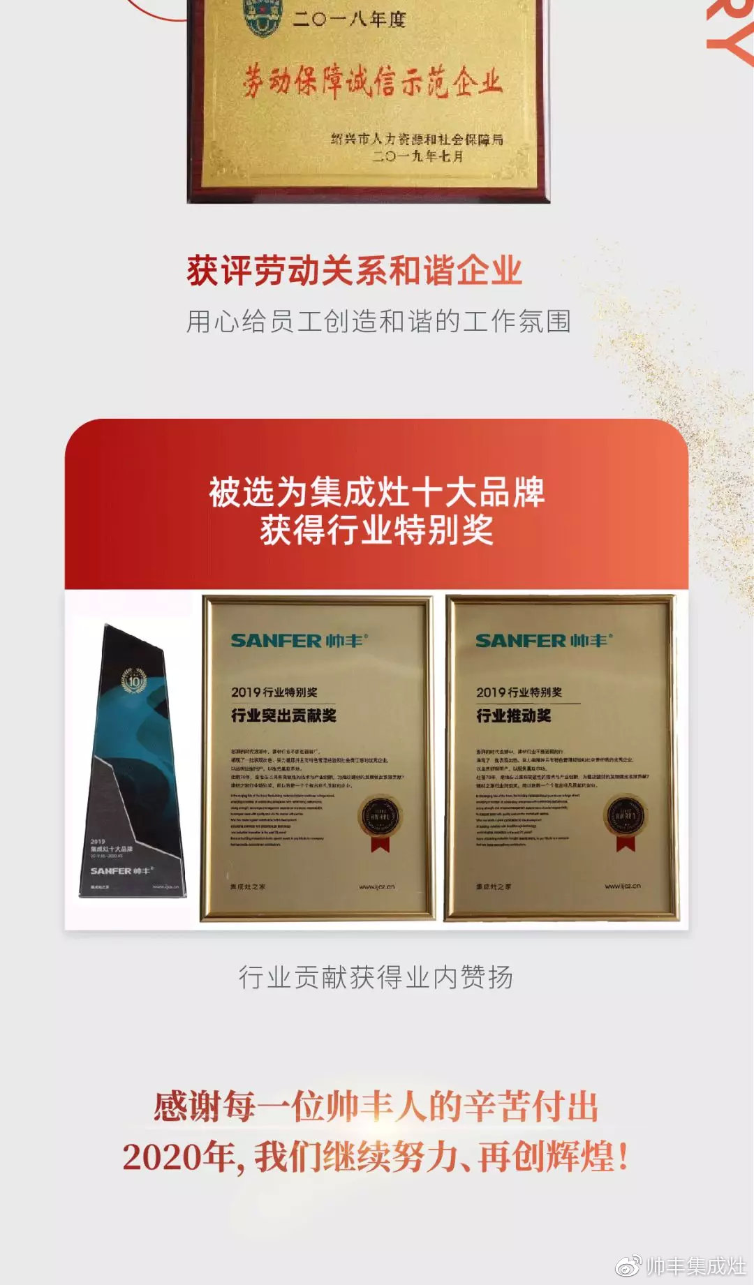 2019豐采時(shí)刻 | 帥豐狂攬多項(xiàng)榮譽(yù)，軍功章有你的一半！