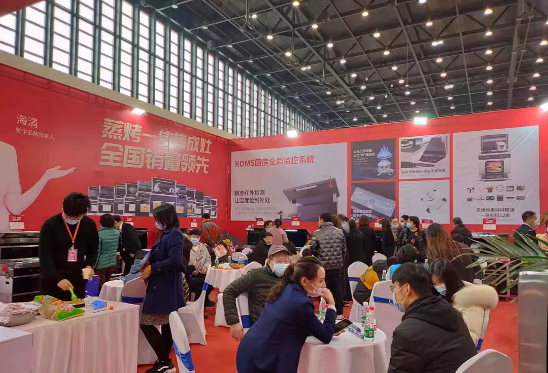 帥豐集成灶鄭州華夏家博會(huì)簽單107臺(tái)，蒸烤一體集成灶驚艷全場(chǎng)！