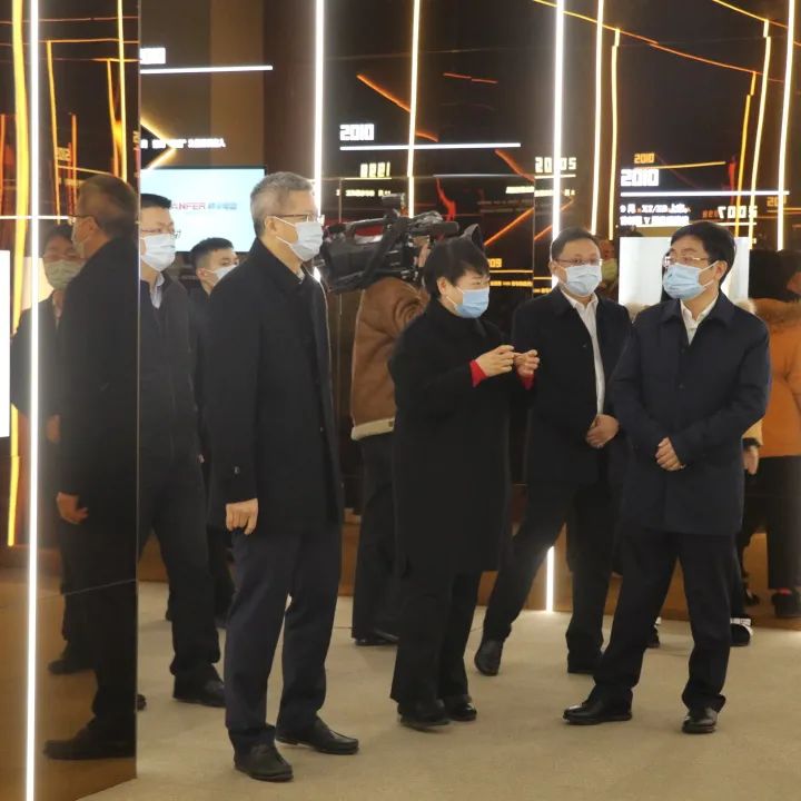 行業(yè)標(biāo)桿，彰顯豐采|紹興市委副書記、代市長施惠芳一行蒞臨帥豐調(diào)研指導(dǎo)！